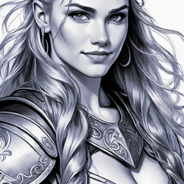 Viking Warrior Girl