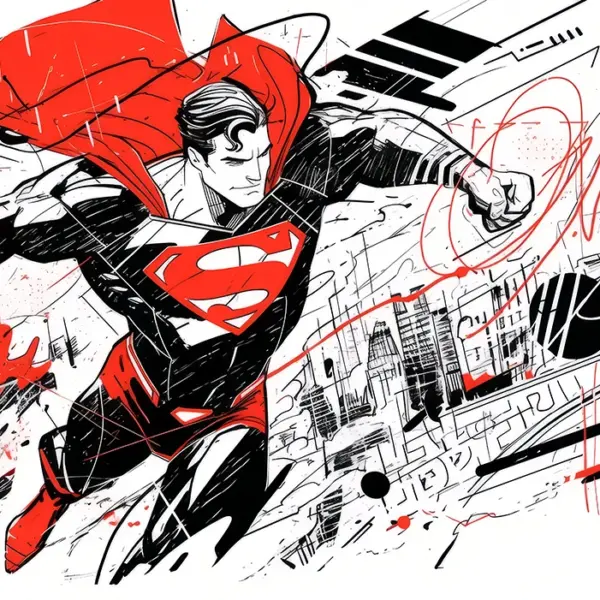 A Superman Sketch