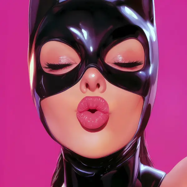 Catwoman Kisses