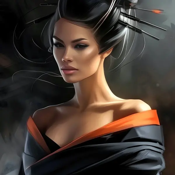 The beauty of a Geisha